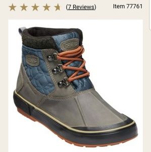 Keen elsa 2 quilted ankle boot NWOT